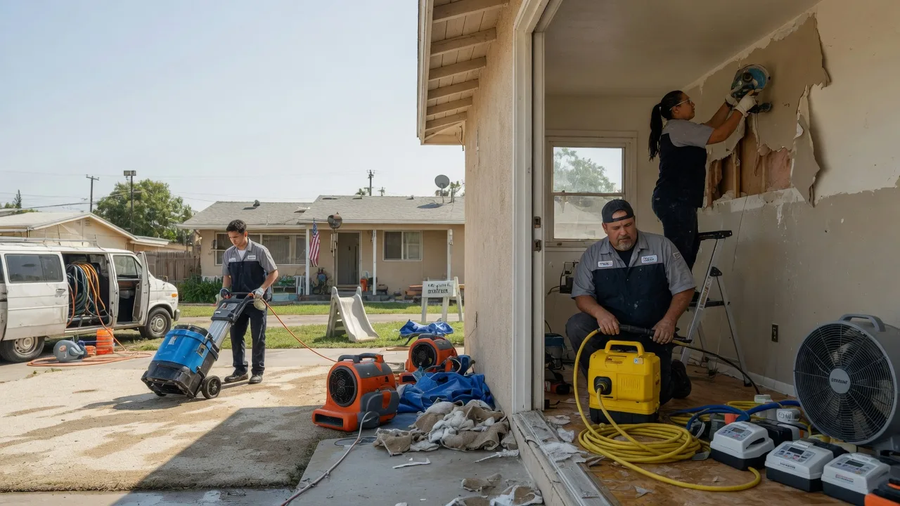 Water Damage Restoration in Offerle, KS near me